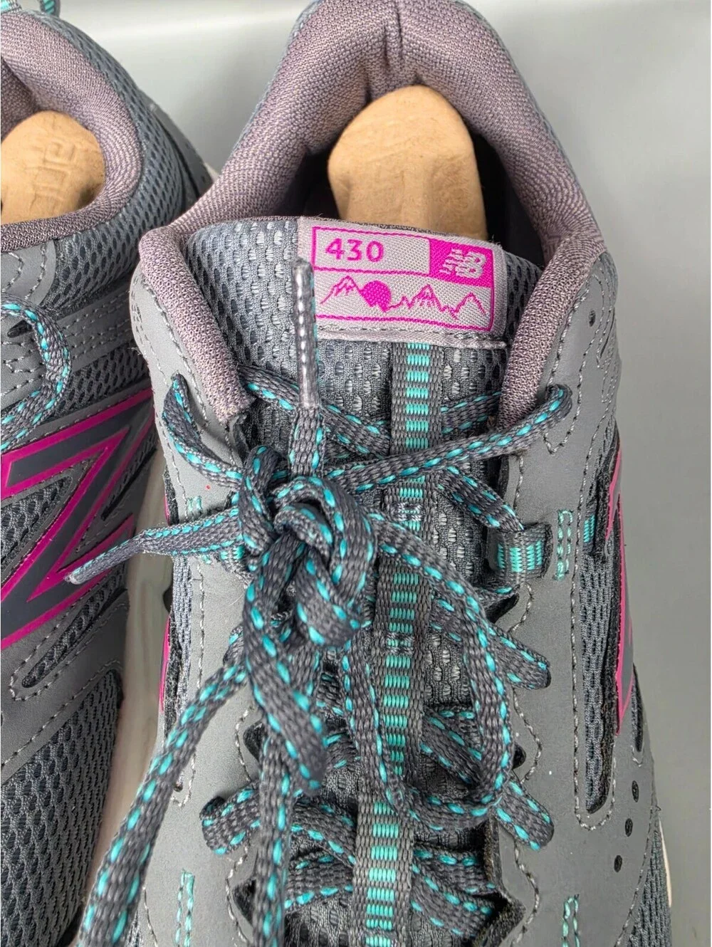 NEW BALANCE 430 GRAY RUNNING MEMORY SOLE COMFORT INSERT LADIES 11 NB SHOES